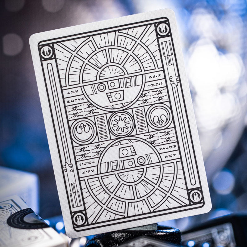 Baraja Star Wars (Edición Silver) - Blanca