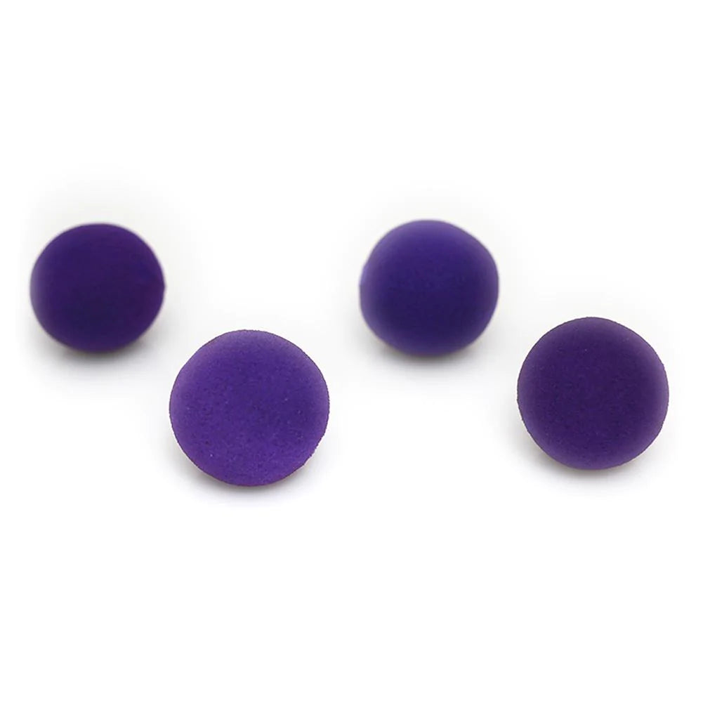 Bolas de esponja 2" Clásicas (x4) - Morado