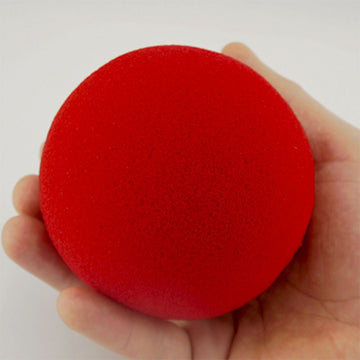 Bola de Esponja 4" Super Suave - Roja