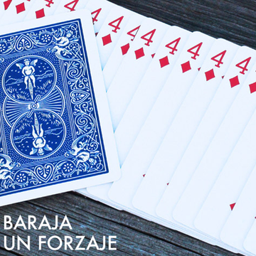 Baraja Un Forzaje (Bicycle)- Azul