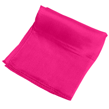 Pañuelo de seda 23cm - Rosado