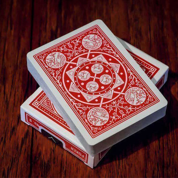 Baraja Tally Ho Fan Back - Rojo