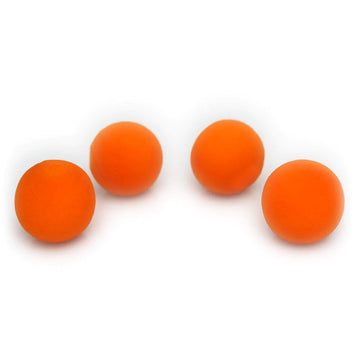 Bolas de esponja 2" Clásicas (x4) - Naranja