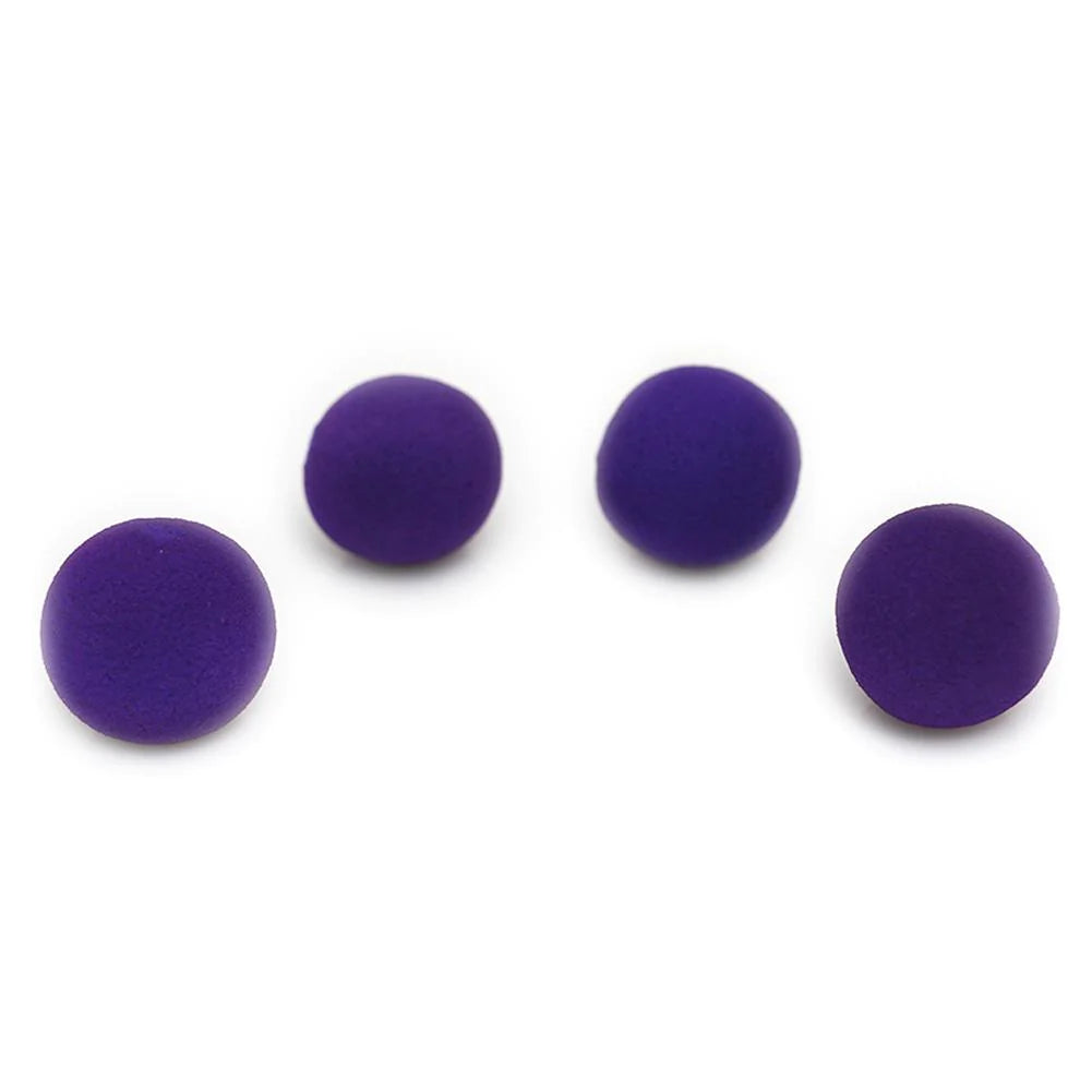 Bolas de esponja 2" Clásicas (x4) - Morado