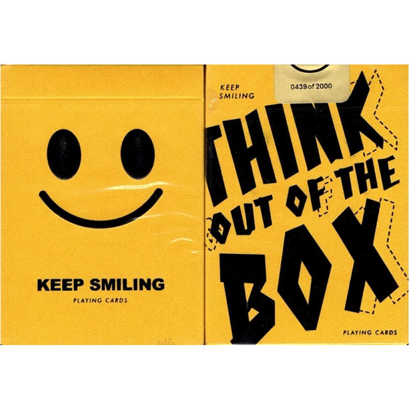 Baraja Keep Smiling - Amarillo (Colección)