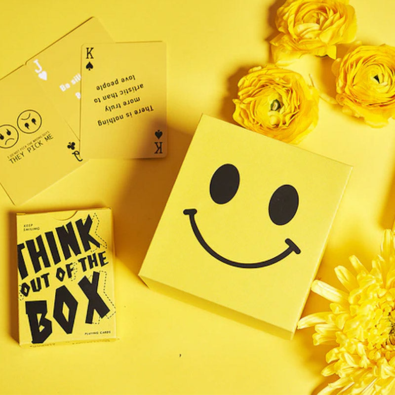Baraja Keep Smiling - Amarillo (Colección)
