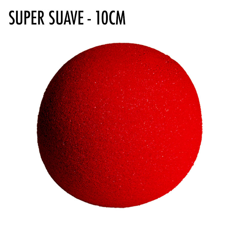 Bola de Esponja 4" Super Suave - Roja