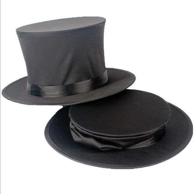 Sombrero Plegable - Negro