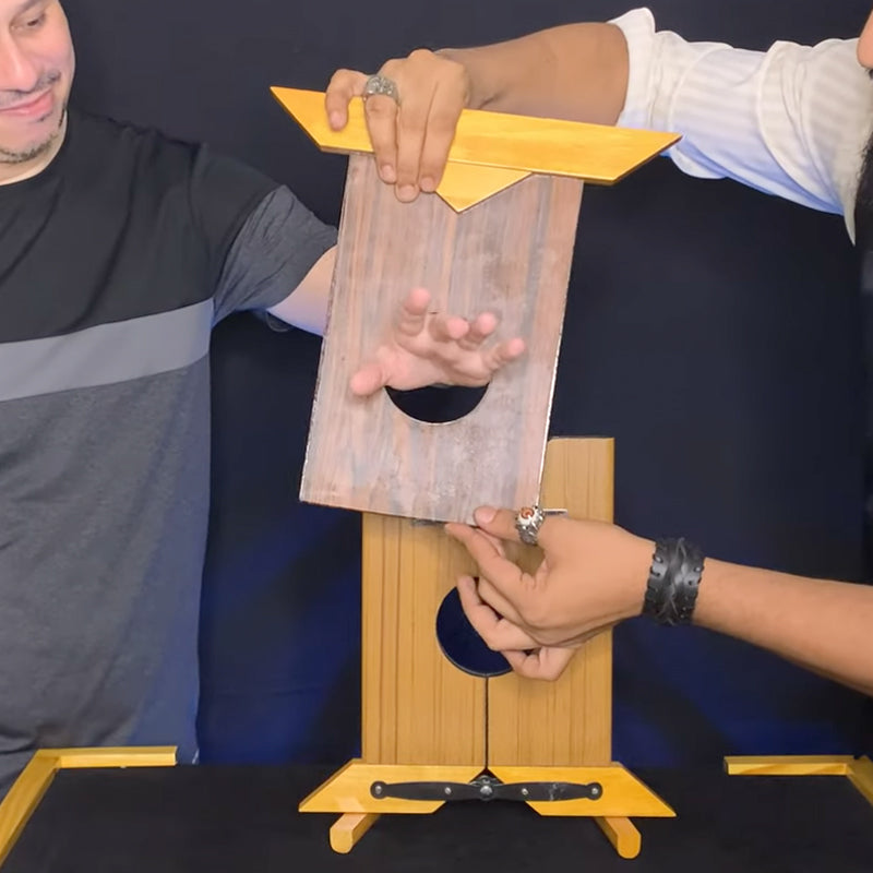 Guillotina del brazo - Madera