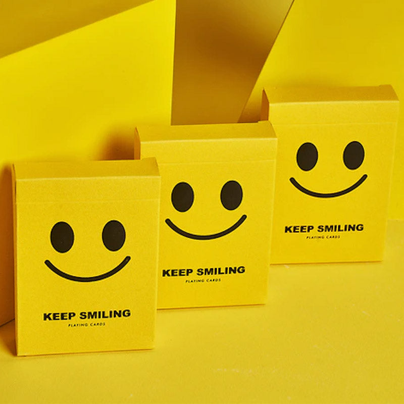 Baraja Keep Smiling - Amarillo (Colección)