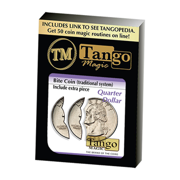 Moneda Mordida ($0.25 Tradicional c/extra pieza)- Tango