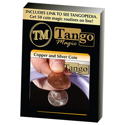 Moneda cobre y plata por tango