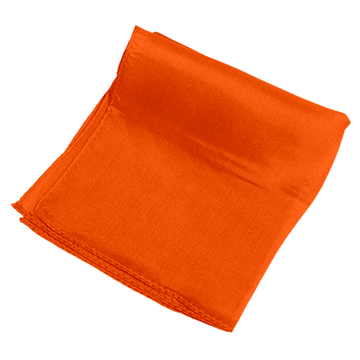 Pañuelo de seda 23cm - Naranja