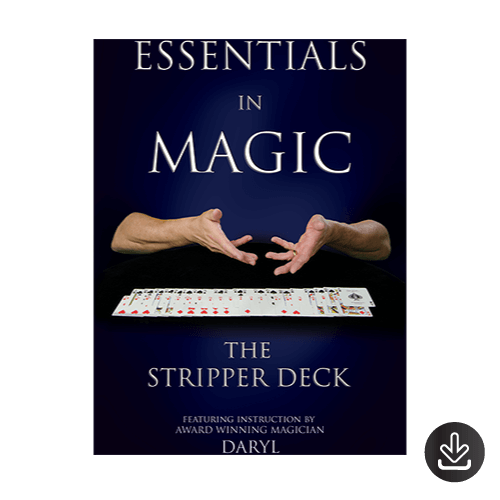 Esenciales de la magia: Baraja Stripper- Descarga