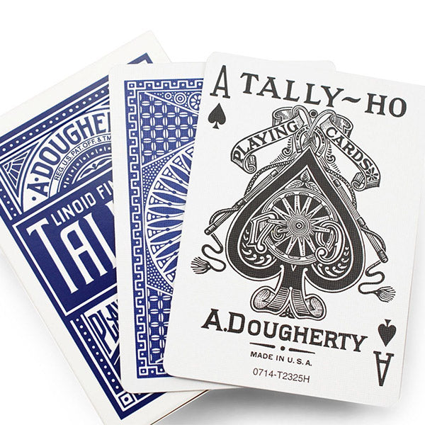 Baraja Tally Ho Circle Back - Azul