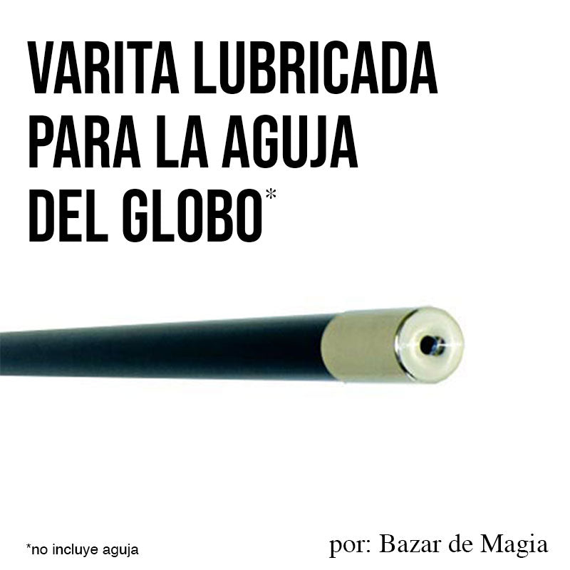 varita lubricada para la aguja atravesada del globo